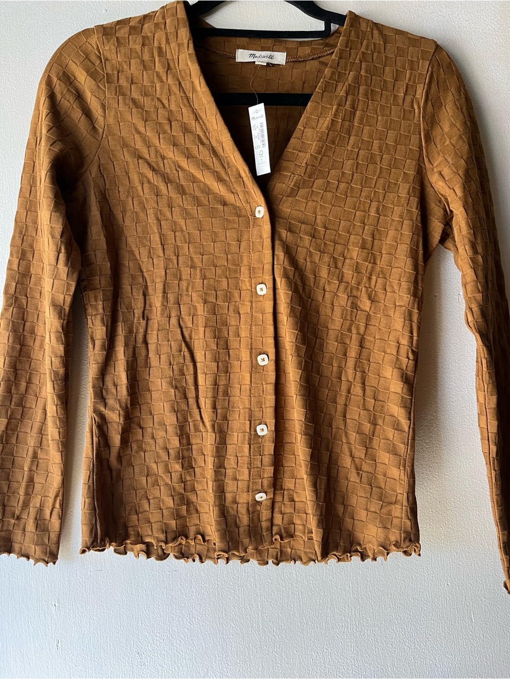 Madewell Textured Cardigan 
Size XS 
NWT